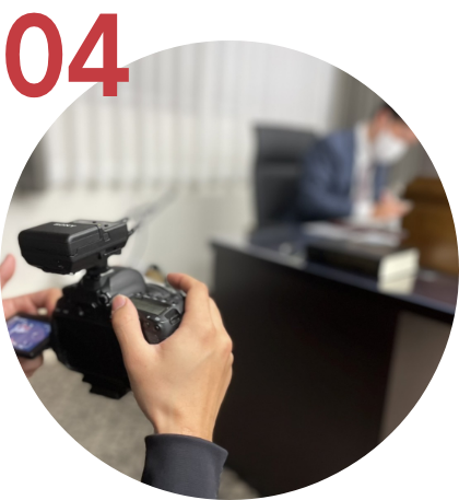 密着取材・撮影