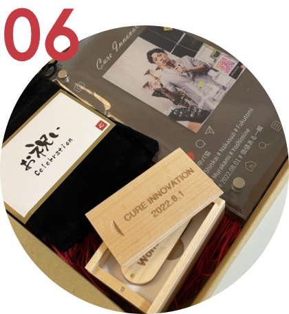 USBでデータ保存・納品